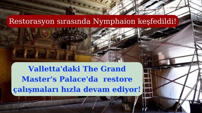 The Grand Master’s Palece’da Nympaion kalıntıları keşfedildi