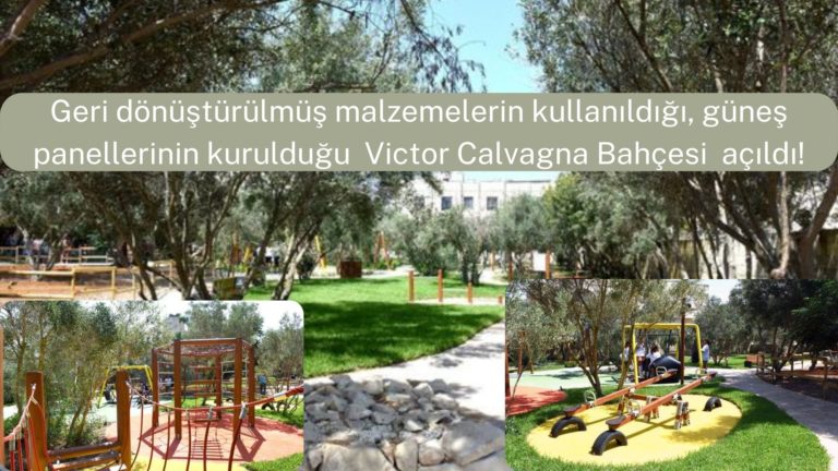 Victor Calvagna Bahçesi Mosta’da açıldı