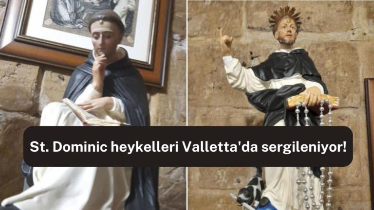 Valletta’da St Dominic heykelleri sergileniyor