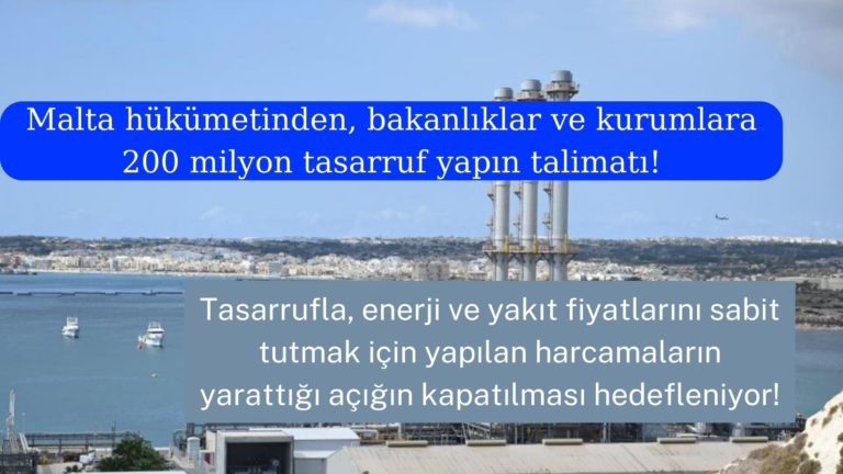 Devlet kurumlarından 200 milyon tasarruf yapmaları istendi