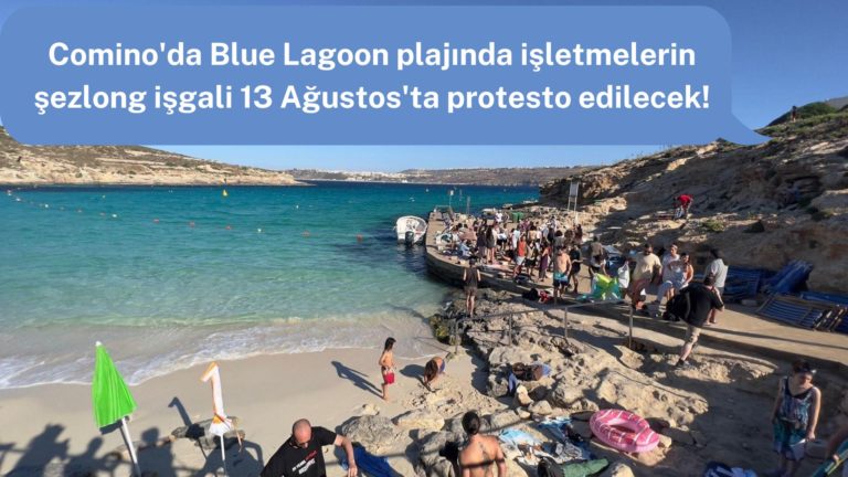 Blue Lagoon’da işletmelerin şezlong işgali protesto edilecek