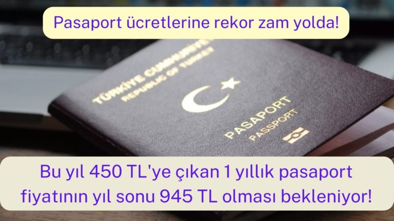 Pasaport almayı geciktirenler iki kat fiyat ödeyebilir!