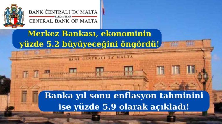 Merkez Bankası ekonomide yüzde 5.2 büyüme bekliyor!