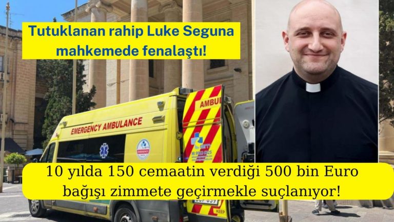 Tutuklanan rahip Luke Seguna mahkemede fenalaştı!