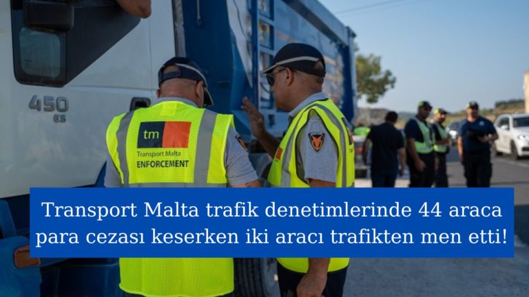 Trafik denetimlerinde 44 araca ceza kesildi!