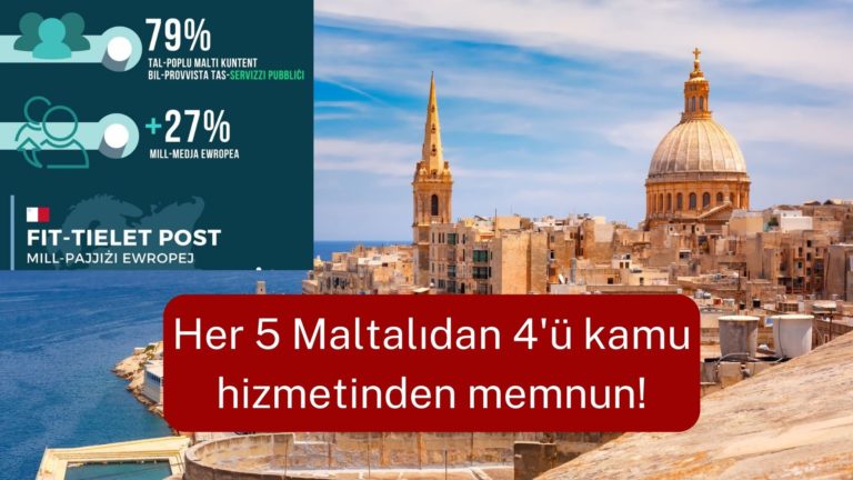 Maltalıların yüzde 79’u kamu hizmetinden memnun! 