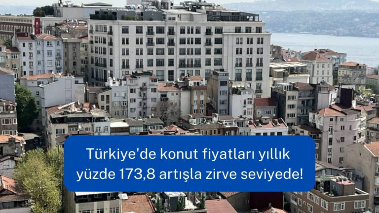 İstanbul’da konut fiyatları yıllık yüzde 200 arttı!