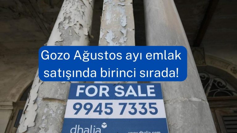 Gozo Ağustos’ta konut satışında birinci sırada!