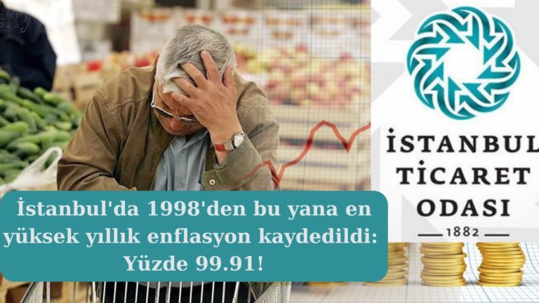 İstanbul’da 1998’den bu yana en yüksek enflasyon kaydedildi!