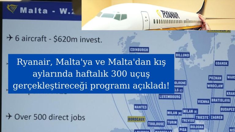 Ryanair’den 19.99 Euro’dan başlayan uçak biletleri satışta!