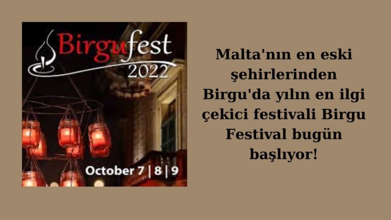 Birgu festivalinde yarın gece şehir tüm ışıklarını kapatacak!