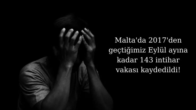 Malta’da beş yılda 143 intihar vakası kaydedildi!