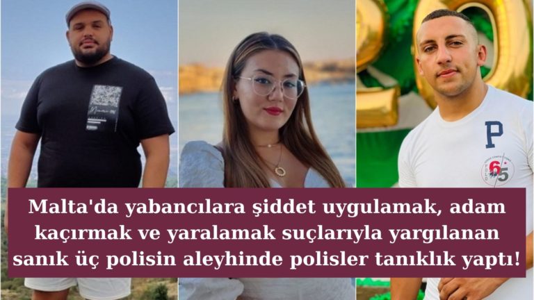 Yabancılara şiddetle yargılanan polisler aleyhinde polisler tanıklık yaptı!