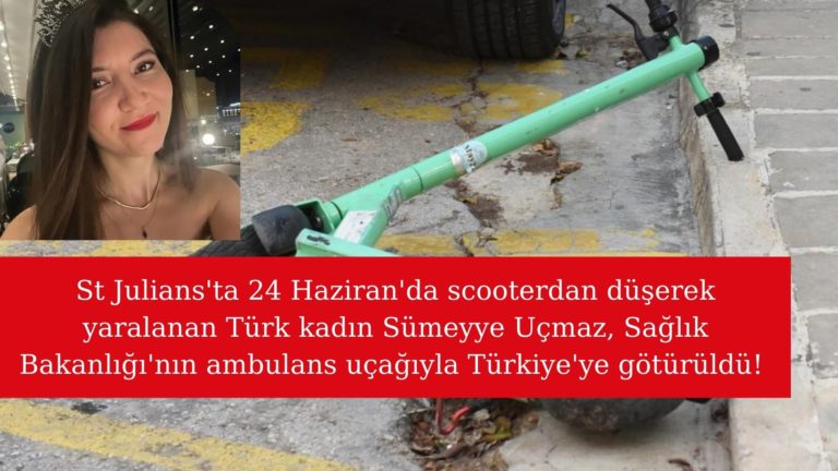 Sağlık Bakanlığı ambulans uçağı ile Türkiye’ye götürüldü!