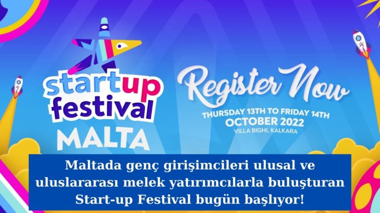 Kalkara’da Start-up Festival Malta bugün başlıyor!
