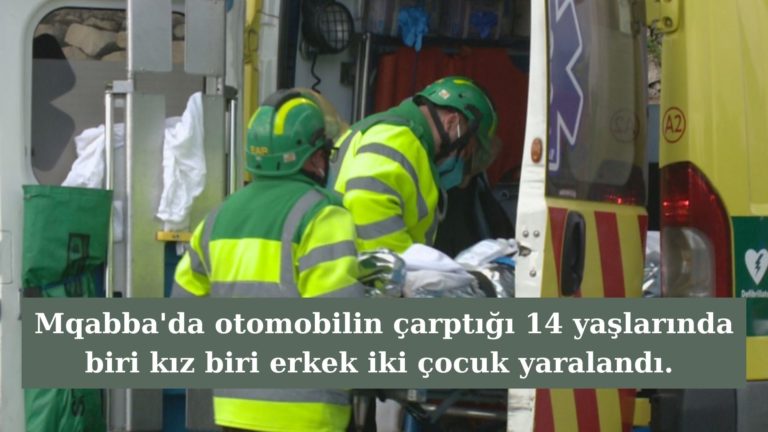 Otomobilin çarptığı 14 yaşlarında iki çocuk yaralandı!