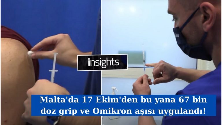 Grip ve Omikron aşısı 67 bin doz uygulandı!