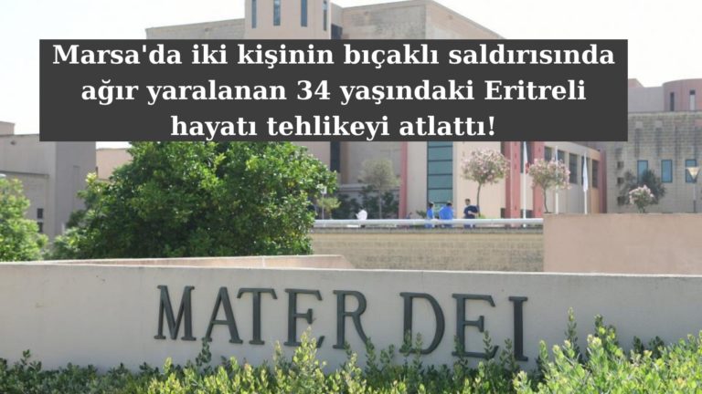 Bıçaklı saldırıya uğrayan Eritreli hayati tehlikeyi atlattı!