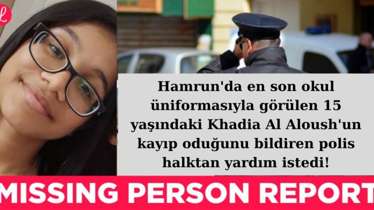 Polis kayıp kız çocuğu için halktan yardım istedi!