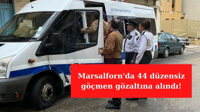 Marsalforn’da 44 düzensiz göçmen gözaltına alındı!