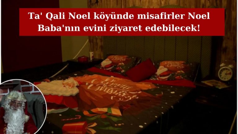 Ta’ Qali’de Noel Baba’nın evi ziyaretçilerini bekliyor!