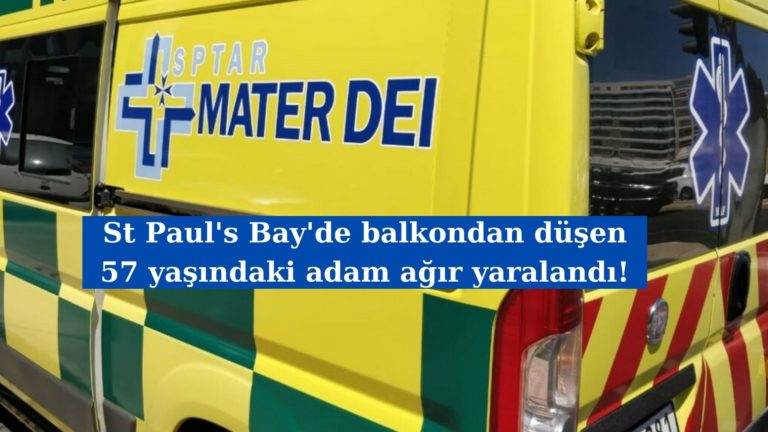 Balkondan düşen 57 yaşındaki adam ağır yaralandı!