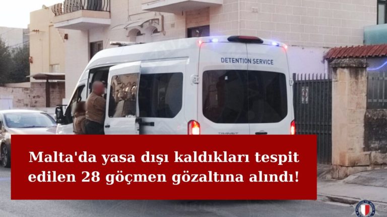 Hamrun ve Marsa’da 28 göçmen gözaltına alındı!