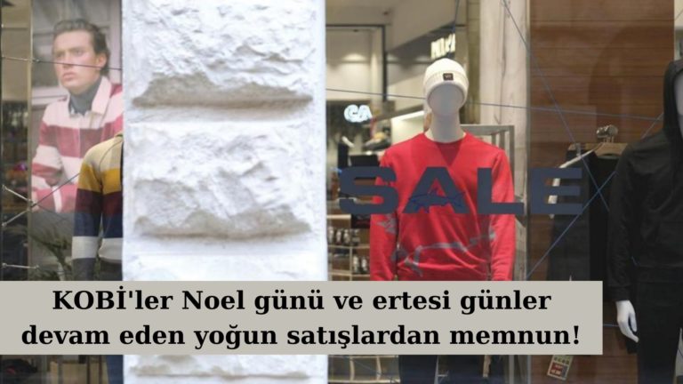 Noel günü satışlarından perakende sektörü memnun!