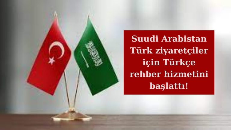 Suudi Arabistan hac ve umre için Türkçe rehber hazırladı!