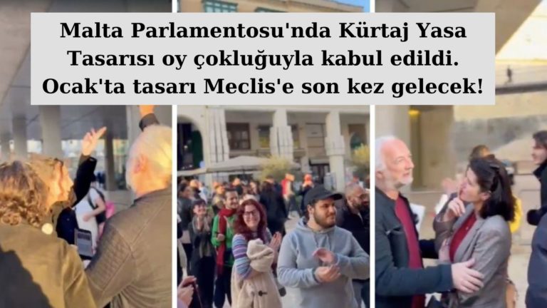 Kürtaj Yasa Tasarısı Parlamento’da oy çokluğuyla geçti!