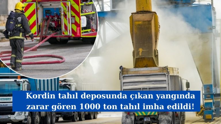 İmha edilen 1000 ton tahıl yem arzını etkilemeyecek!