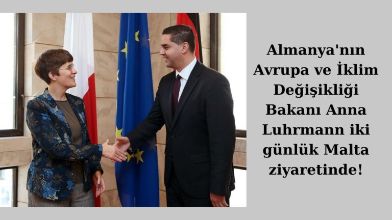 Almanya’nın Avrupa Bakanı 2 günlük Malta ziyaretinde!