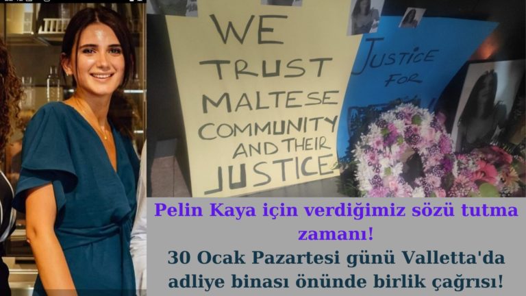 Pelin Kaya davasının ikinci duruşması 30 Ocak Pazartesi günü!