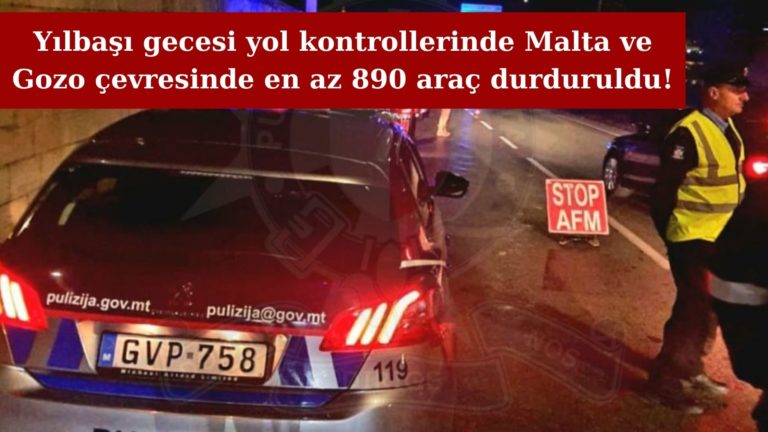 Yılbaşı gecesi trafik denetimlerinde çok sayıda ihlal tespit edildi!