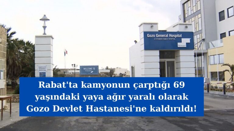 Kamyonun çarptığı 69 yaşındaki yaya ağır yaralandı!