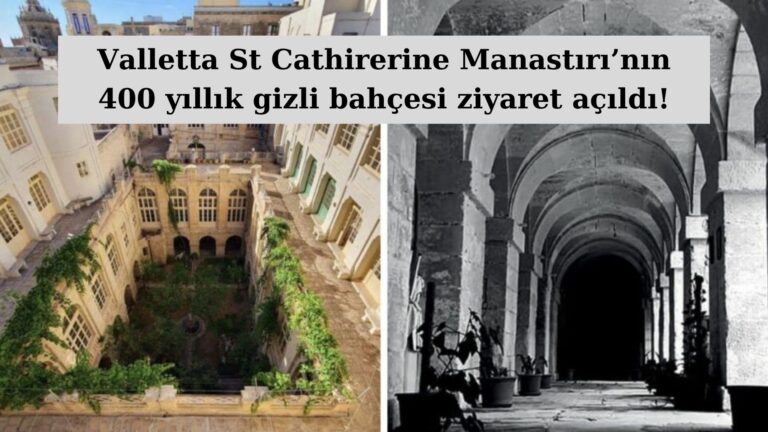 St Cathirerine Manastırı’nın 400 yıllık gizli bahçesi ziyaret açıldı!