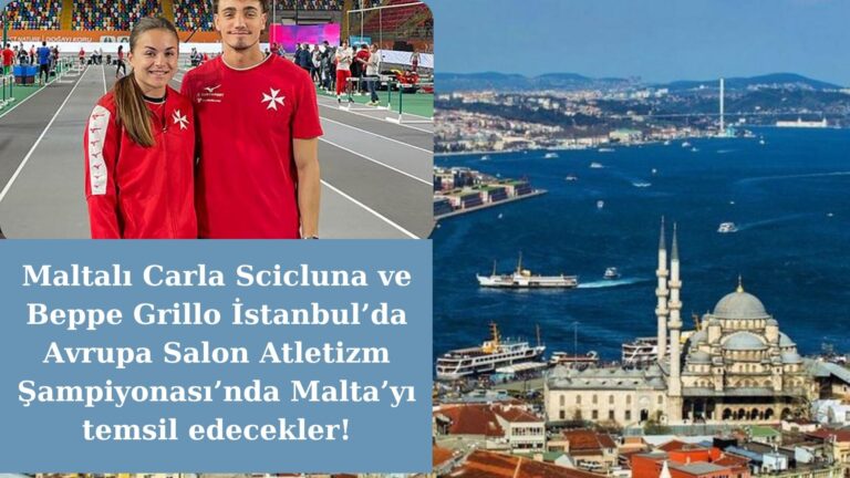 Maltalı iki sprinter Avrupa Salon Atletizm Şampiyonası için İstanbul’da!