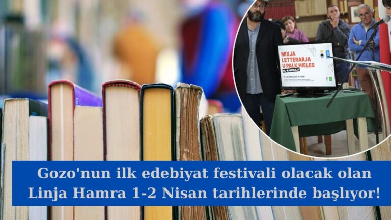 Gozo’nun ilk edebiyat festivali Linja Hamra 1 Nisan’da!