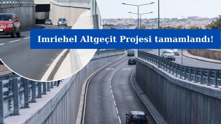 Imriehel Altgeçit Projesi tamamlandı!