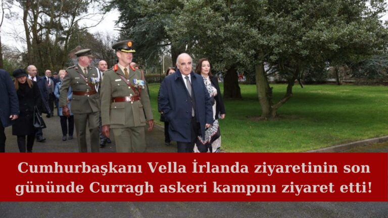 Cumhurbaşkanı Vella İrlanda’da eğitim gören Maltalı askerleri ziyaret etti!