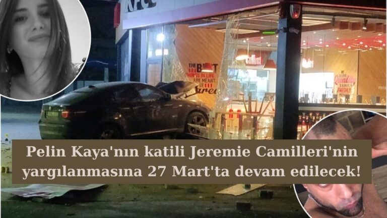 Pelin’in katilinin yargılanmasına 27 Mart’ta devam edilecek!