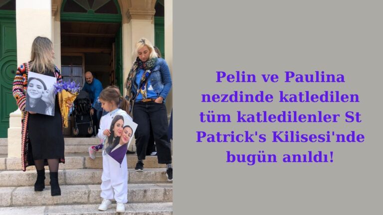 Pelin, Paulina ve katledilen tüm kadınlar anıldı!