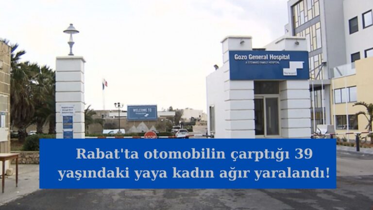 Gozo’da otomobilin çarptığı yaya kadın ağır yaralandı!