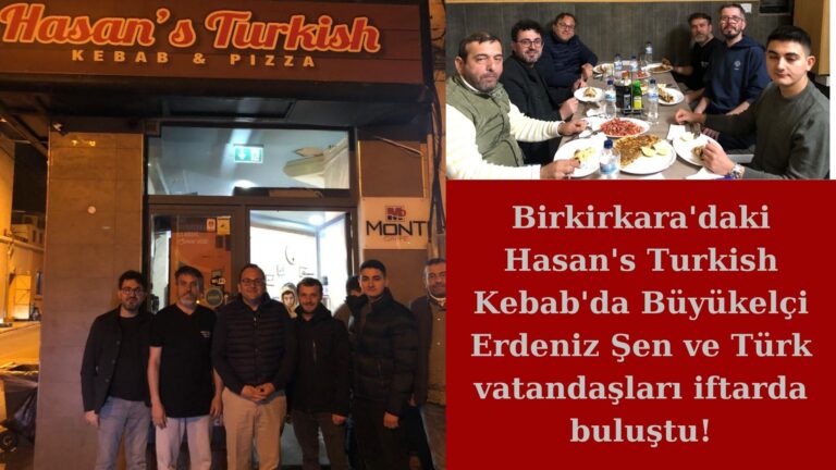 Birkirkara’da Büyükelçi Şen ve Türk vatandaşları iftarda buluştu!