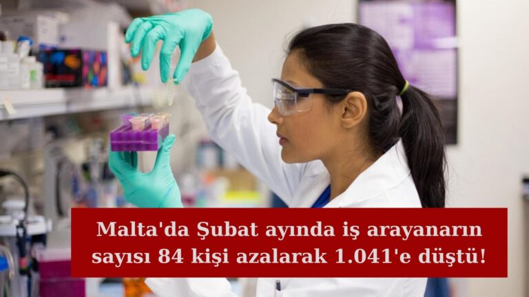 Malta’da Şubat ayında iş arayanların sayısı 1.041’e düştü!