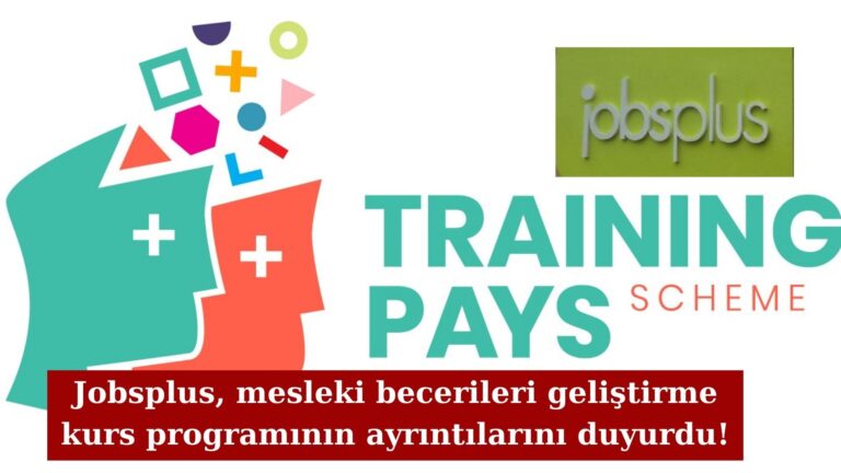 Jobsplus mesleki eğitim programının ayrıntıları duyuruldu!