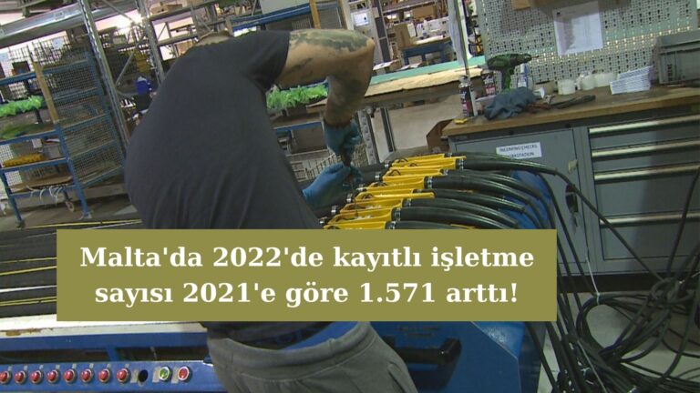 Malta’da kayıtlı işletme sayısı geçen yıl 1.571 arttı!