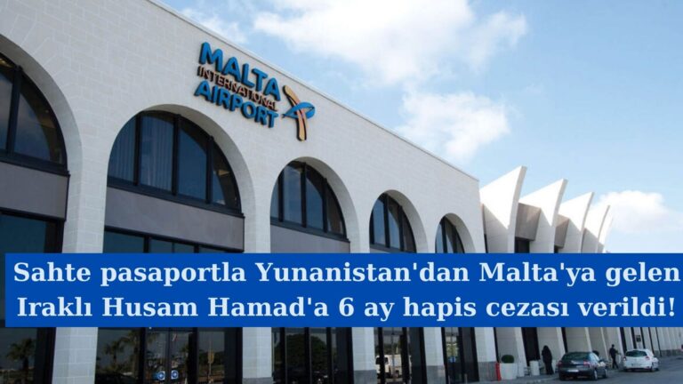 Sahte pasaportla yakalanan sanığa 6 ay hapis cezası verildi!