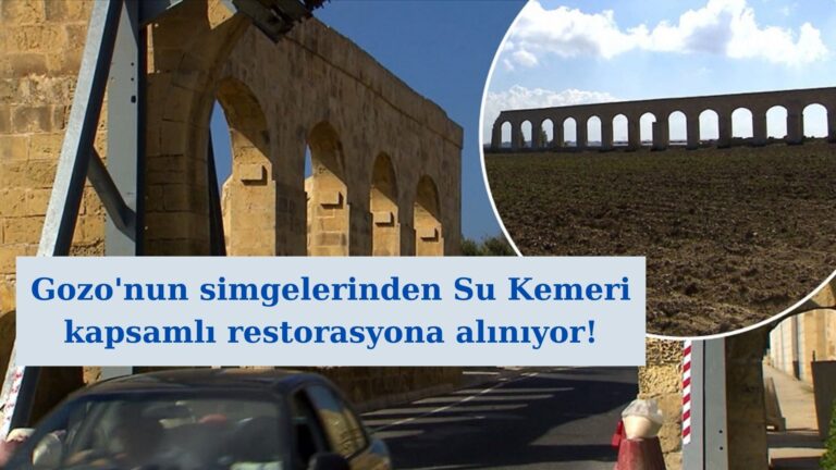 Gozo’nun simgelerinden Su Kemeri restore edilecek!