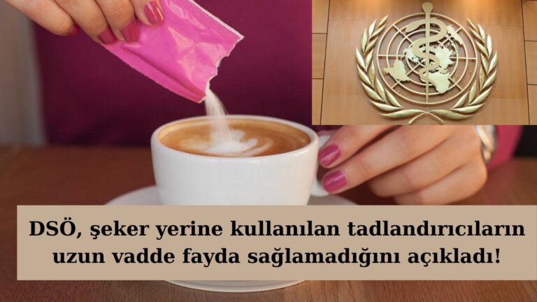 DSÖ şeker yerine kullanılan tatlandırıcılara karşı uyardı!